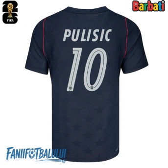 Statele Unite Christian Pulisic #10 Tricou Fotbal Replică Mondial 2026 Barbati Deplasare